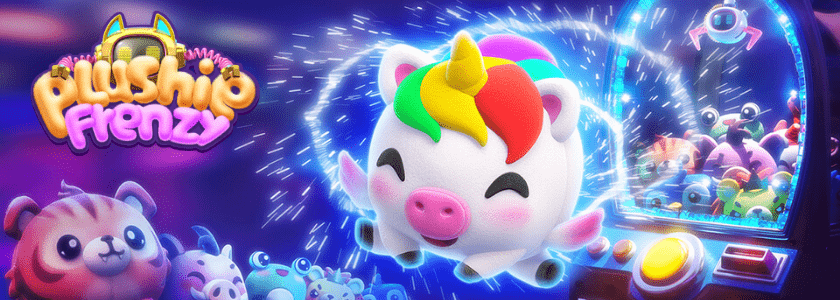 เล่นเกมสล็อต Plushie Frenzy สล็อตคีบตุ๊กตา PG SLOT